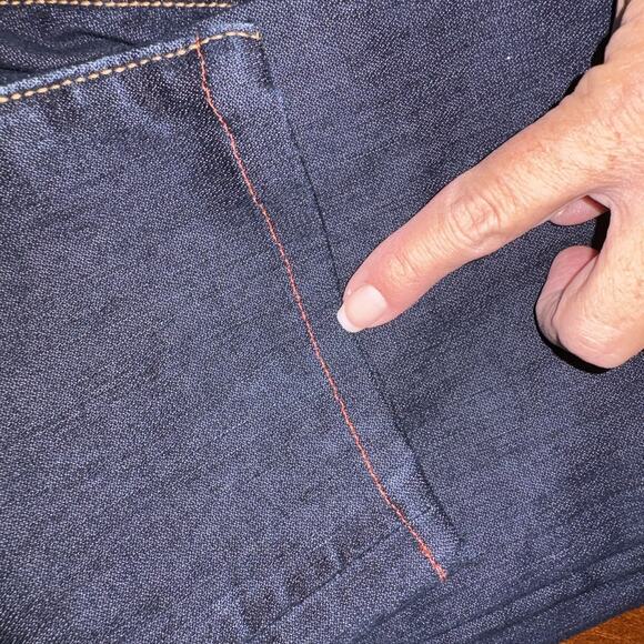 Lucky Brand Jeans Women 28 Size 6 Dark Wash Sofia Skinny Stretch‎ Denim Selvedge - Picture 14 of 16